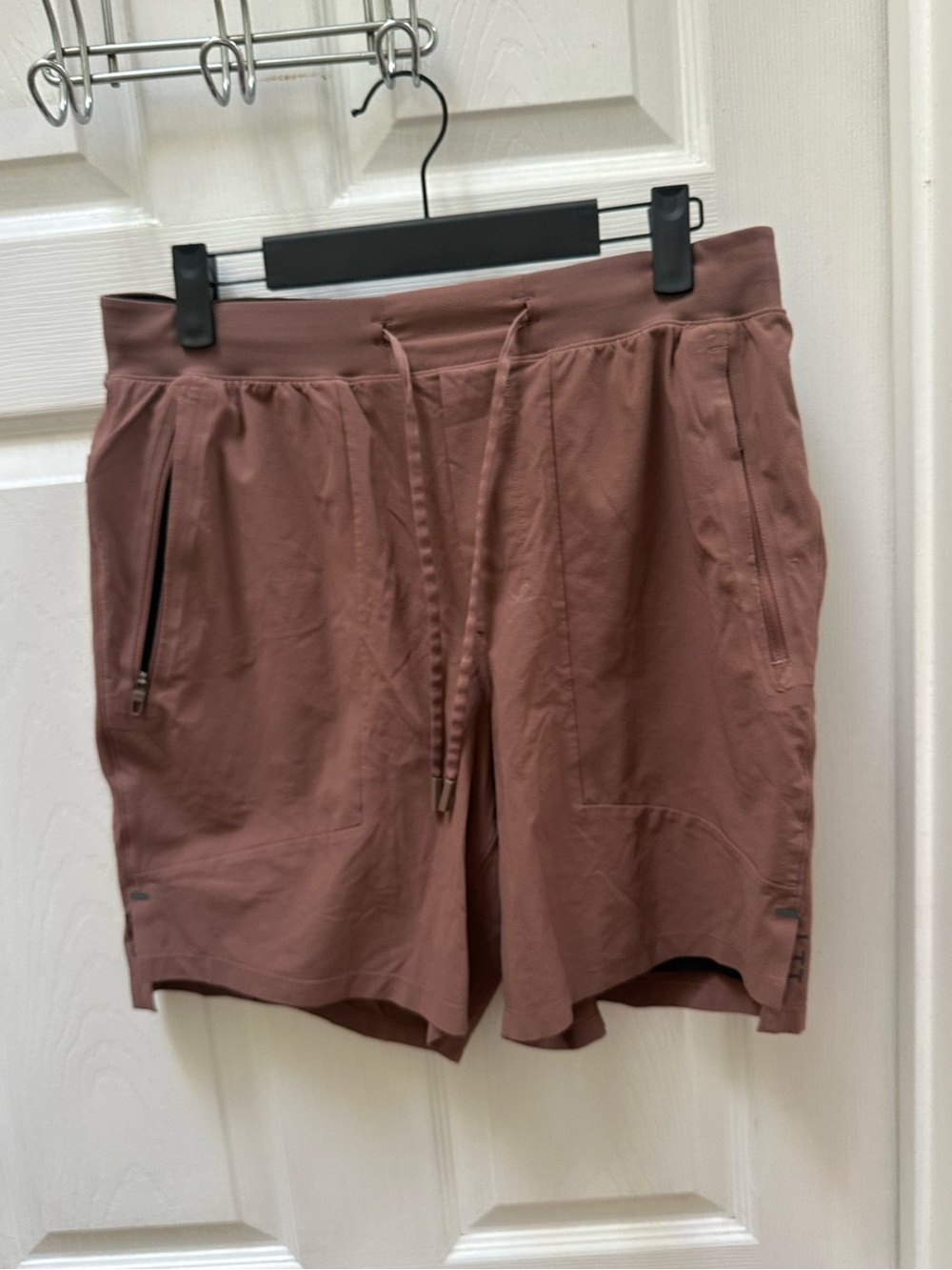Lululemon License to Train Lined Short 7" pink rose m medium shorts athletic